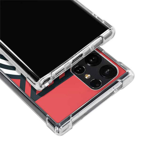 NBA Portland Trail Blazers Large Logo Galaxy S22 Ultra Clear Case