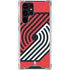 NBA Portland Trail Blazers Large Logo Galaxy S22 Ultra Clear Case