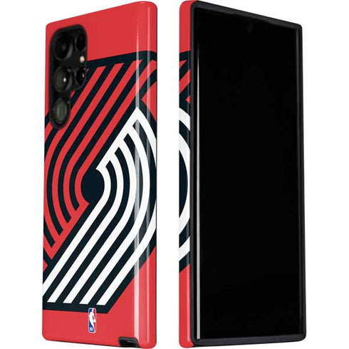 NBA Portland Trail Blazers Large Logo Galaxy S22 Ultra Pro Case