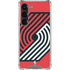 NBA Portland Trail Blazers Large Logo Galaxy S23 Clear Case