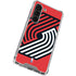 NBA Portland Trail Blazers Large Logo Galaxy S23 Clear Case