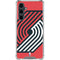 NBA Portland Trail Blazers Large Logo Galaxy S23 FE Clear Case