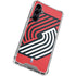 NBA Portland Trail Blazers Large Logo Galaxy S23 FE Clear Case