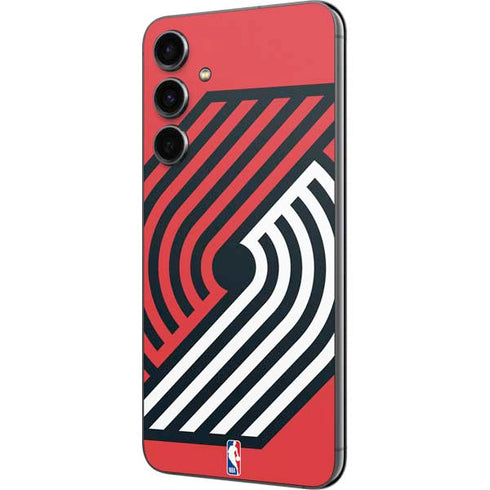 NBA Portland Trail Blazers Large Logo Galaxy S23 FE Skin