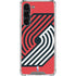 NBA Portland Trail Blazers Large Logo Galaxy S23 Plus Clear Case