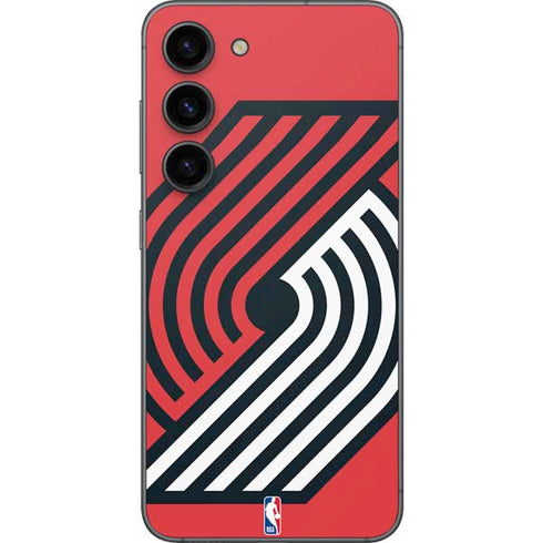 NBA Portland Trail Blazers Large Logo Galaxy S23 Skin