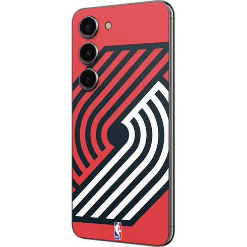 NBA Portland Trail Blazers Large Logo Galaxy S23 Skin
