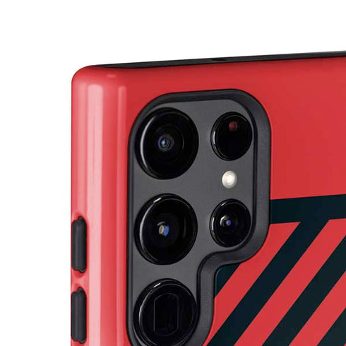 NBA Portland Trail Blazers Large Logo Galaxy S24 Ultra Impact Case