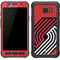NBA Portland Trail Blazers Large Logo Galaxy S7 Active Skin