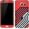 NBA Portland Trail Blazers Large Logo Galaxy S7 Edge Skin