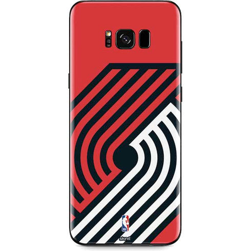 NBA Portland Trail Blazers Large Logo Galaxy S8 Plus Skin