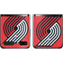 NBA Portland Trail Blazers Large Logo Galaxy Z Flip Skin