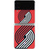 NBA Portland Trail Blazers Large Logo Galaxy Z Flip3 5G Skin