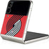 NBA Portland Trail Blazers Large Logo Galaxy Z Flip3 5G Skin