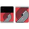 NBA Portland Trail Blazers Large Logo Galaxy Z Flip4 5G Skin