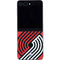 NBA Portland Trail Blazers Large Logo Galaxy Z Flip5 5G Skin