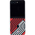 NBA Portland Trail Blazers Large Logo Galaxy Z Flip5 5G Skin