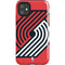 NBA Portland Trail Blazers Large Logo iPhone 11 Impact Case