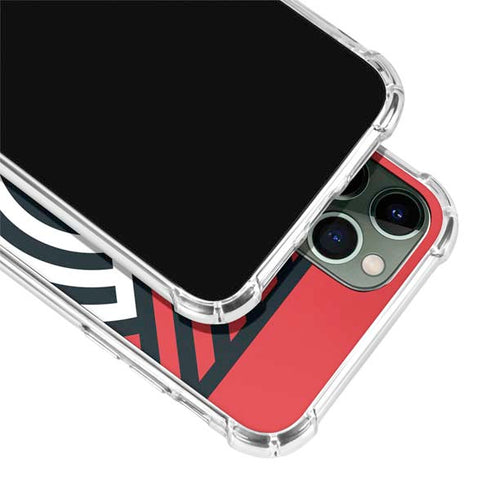 NBA Portland Trail Blazers Large Logo iPhone 11 Pro Max Clear Case