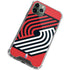NBA Portland Trail Blazers Large Logo iPhone 11 Pro Max Clear Case