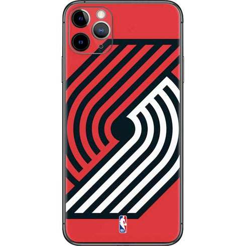 NBA Portland Trail Blazers Large Logo iPhone 11 Pro Max Skin