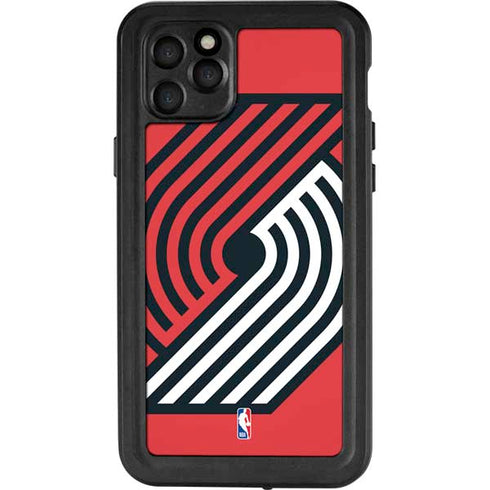 NBA Portland Trail Blazers Large Logo iPhone 11 Pro Max Waterproof Case