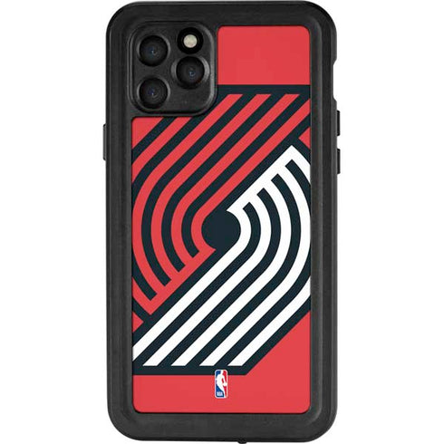 NBA Portland Trail Blazers Large Logo iPhone 11 Pro Waterproof Case