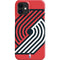 NBA Portland Trail Blazers Large Logo iPhone 12 Mini Lite Case