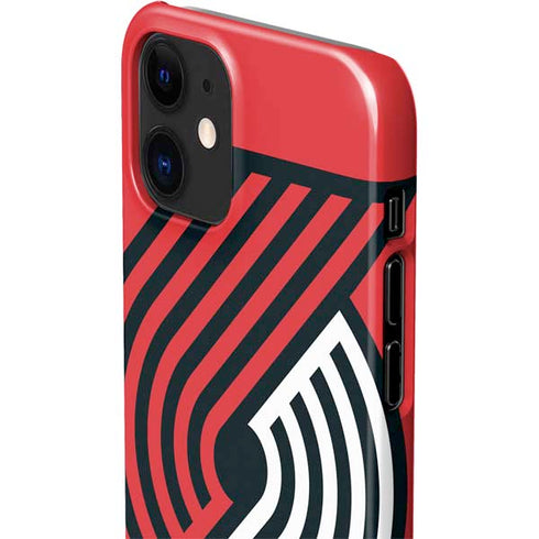 NBA Portland Trail Blazers Large Logo iPhone 12 Mini Lite Case