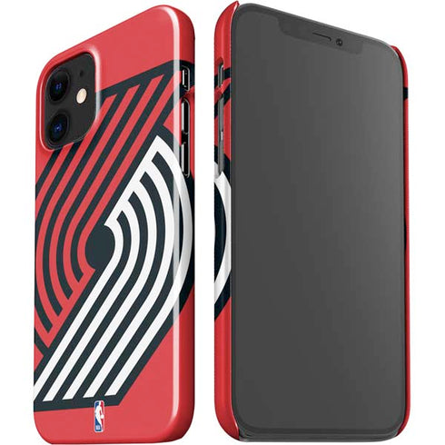 NBA Portland Trail Blazers Large Logo iPhone 12 Mini Lite Case