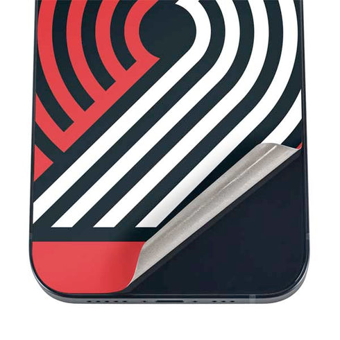 NBA Portland Trail Blazers Large Logo iPhone 12 Mini Skin
