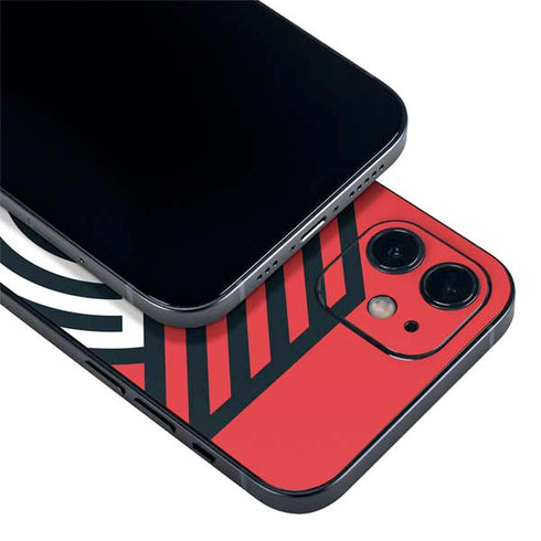NBA Portland Trail Blazers Large Logo iPhone 12 Mini Skin