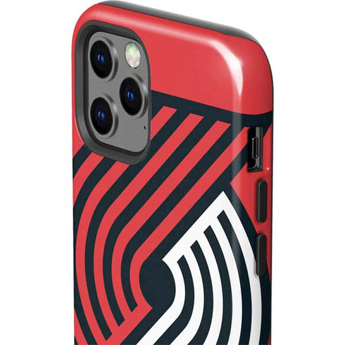 NBA Portland Trail Blazers Large Logo iPhone 12 Pro Impact Case
