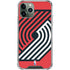 NBA Portland Trail Blazers Large Logo iPhone 12 Pro Max Clear Case