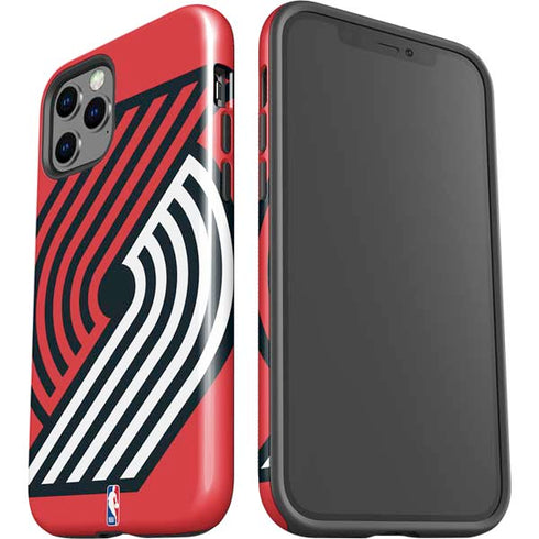 NBA Portland Trail Blazers Large Logo iPhone 12 Pro Max Impact Case