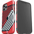 NBA Portland Trail Blazers Large Logo iPhone 12 Pro Max Impact Case
