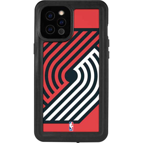NBA Portland Trail Blazers Large Logo iPhone 12 Pro Max Waterproof Case