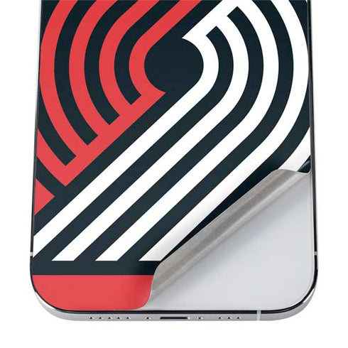 NBA Portland Trail Blazers Large Logo iPhone 12 Pro Skin
