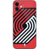 NBA Portland Trail Blazers Large Logo iPhone 12 Skin