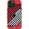 NBA Portland Trail Blazers Large Logo iPhone 13 Pro Max Impact Case