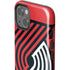 NBA Portland Trail Blazers Large Logo iPhone 15 Impact Case