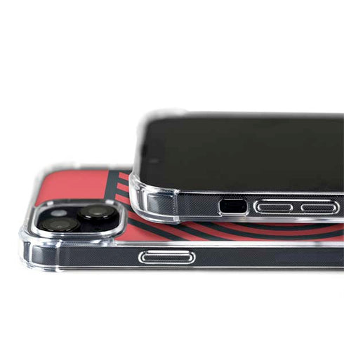 NBA Portland Trail Blazers Large Logo iPhone 14 Plus MagSafe Case
