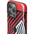 NBA Portland Trail Blazers Large Logo iPhone 14 Pro Impact Case