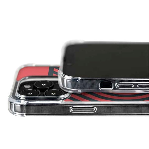 NBA Portland Trail Blazers Large Logo iPhone 15 Pro MagSafe Case