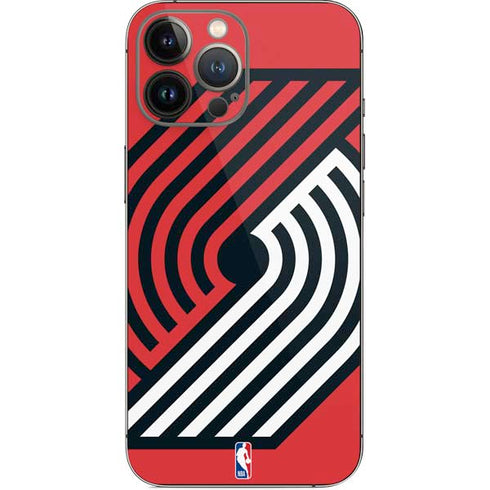 NBA Portland Trail Blazers Large Logo iPhone 14 Pro Max Skin