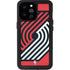 NBA Portland Trail Blazers Large Logo iPhone 14 Pro Max Waterproof Case