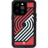 NBA Portland Trail Blazers Large Logo iPhone 14 Pro Waterproof Case