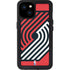 NBA Portland Trail Blazers Large Logo iPhone 15 Plus Waterproof Case