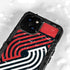 NBA Portland Trail Blazers Large Logo iPhone 15 Plus Waterproof Case