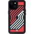 NBA Portland Trail Blazers Large Logo iPhone 15 Waterproof Case